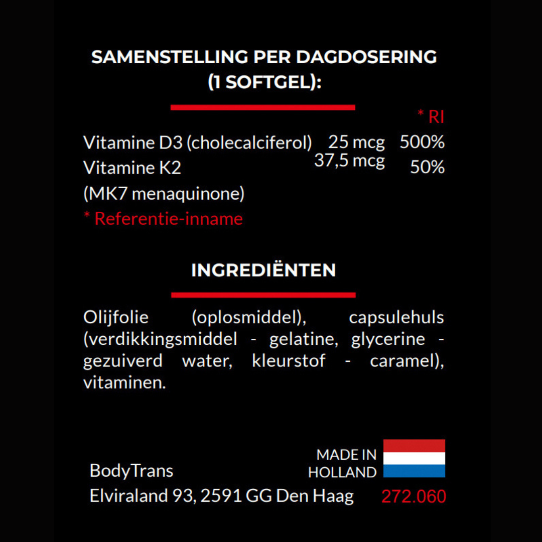 Vitamine K2 + D3